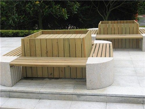 南京滁自防腐木花坛产品图鉴 构筑自然雅致的园林景观艺术
